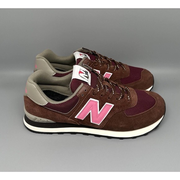 New Balance 574 U574GR2 Brown‎ Suede Lace Up Shoes Men\'s Sz 10 Women\'s Sz 11.5 main image 6